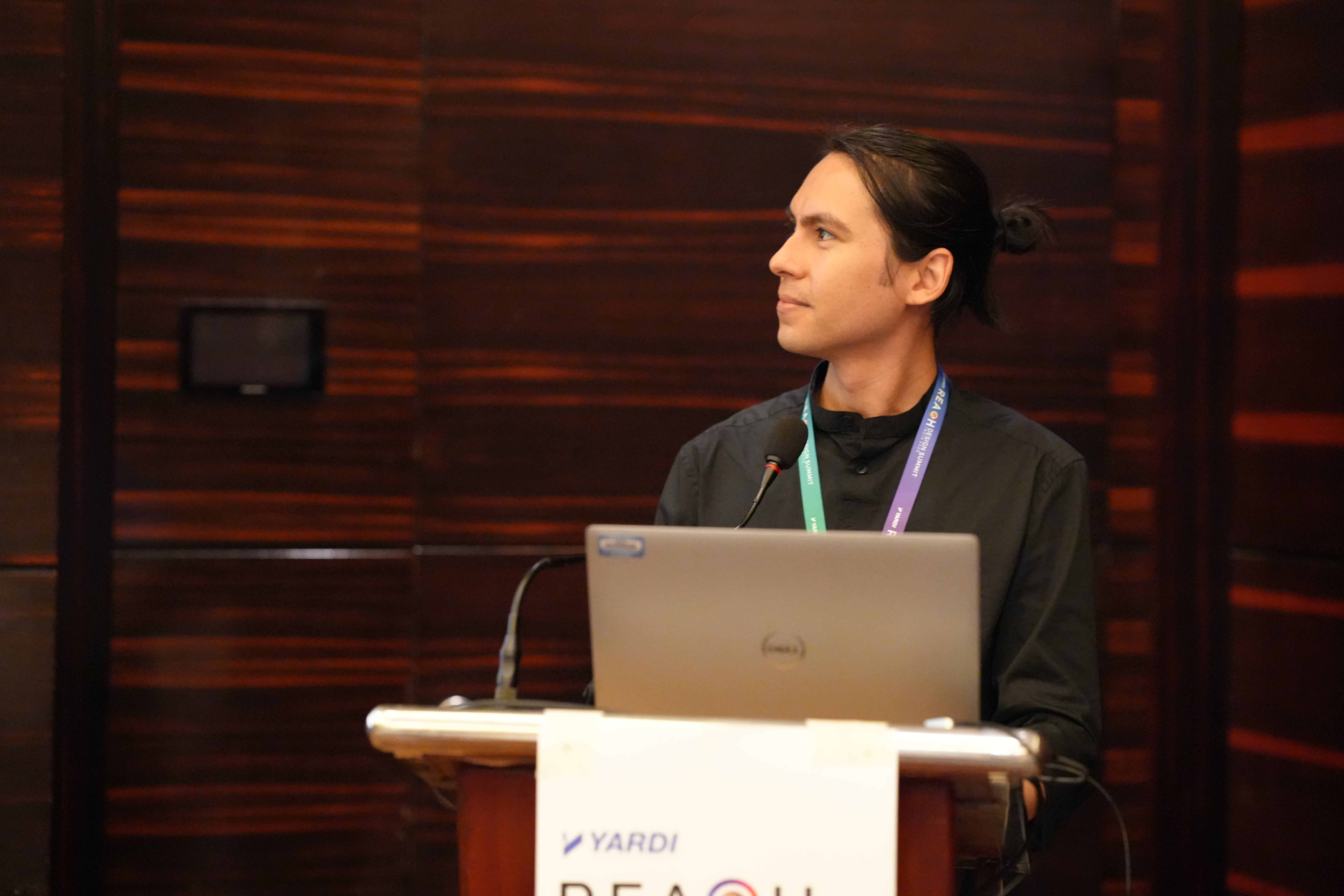 Daniel Navarro speaking at Yardi REACH